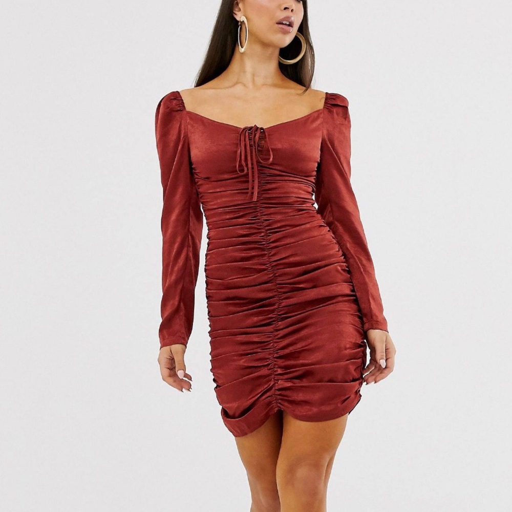 Satin dress